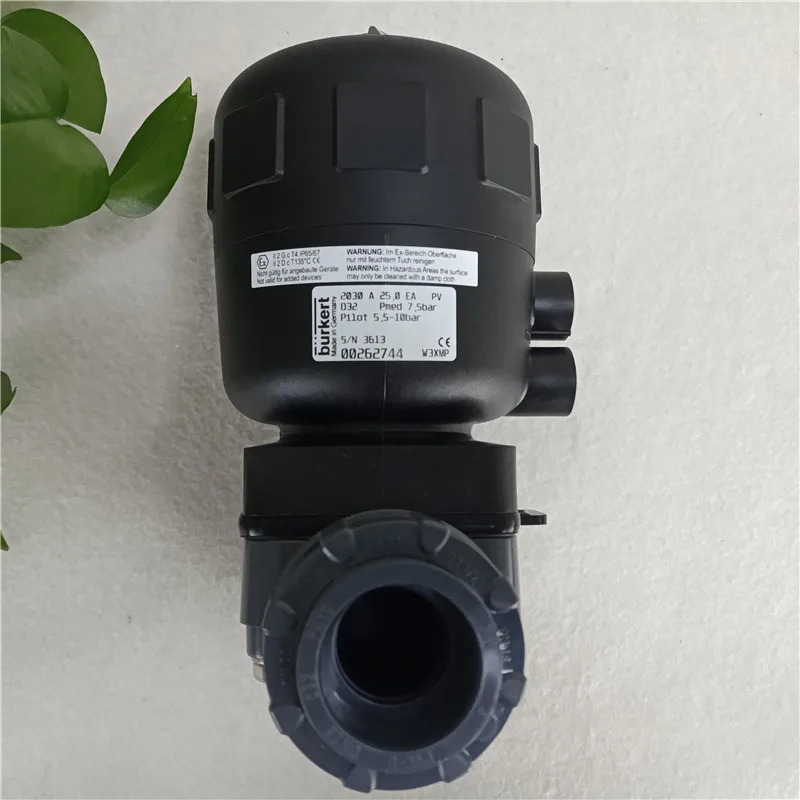 독일 burkert2030 시리즈 burkert 솔레노이드 밸브 3/4x2/2 DN15 공압 플라스틱 다이어프램