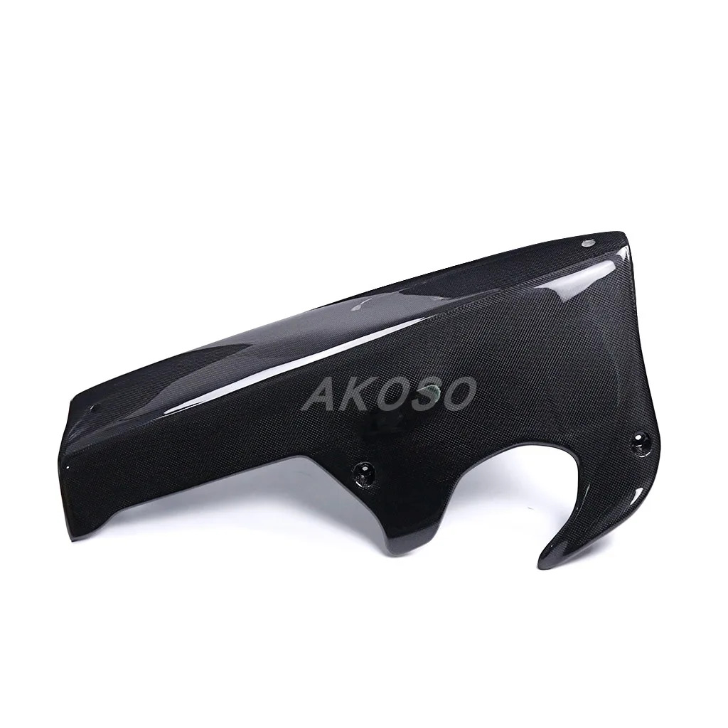 KawasakiNinja H2/H2R 부품 수정 된 하단 배꼽 포켓 탄소 섬유 하우징 액세서리 스포일러