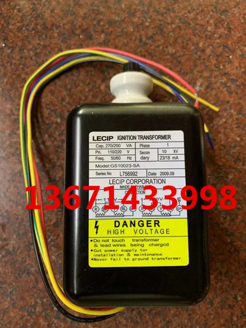 GS10023-SA 점화 변압기 LECIP 버너 해양 기기 보일러 고전압 패키지 1x10KV