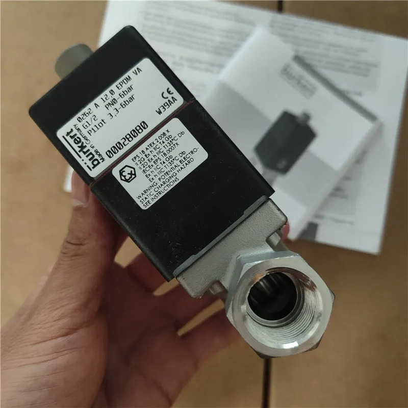 BURKERT 0262 솔레노이드 밸브 0263 A 10.0 공압식 2위치 양방향