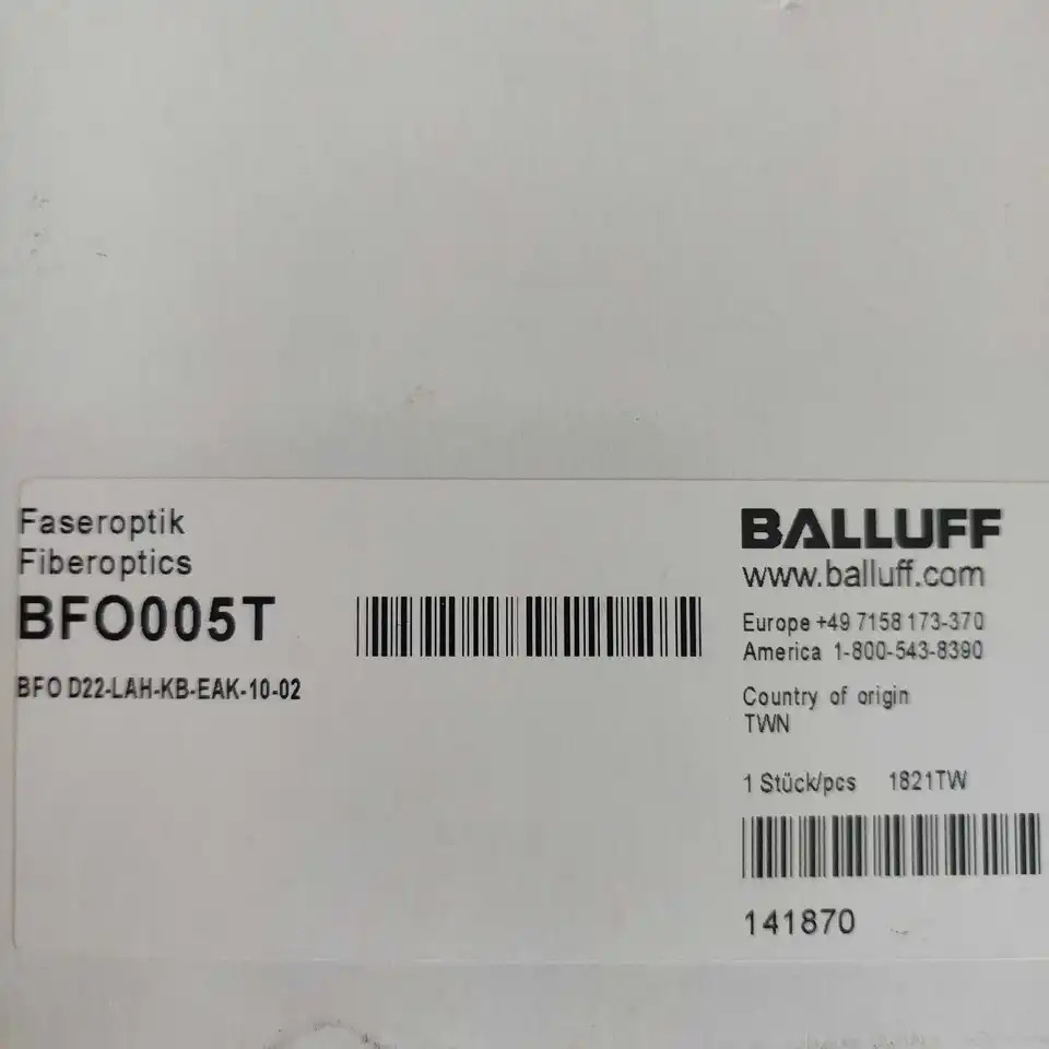 Baruf BALLUFF 센서 BFO D22-LAH-KB-EAK-10-02 포장 BFO005T