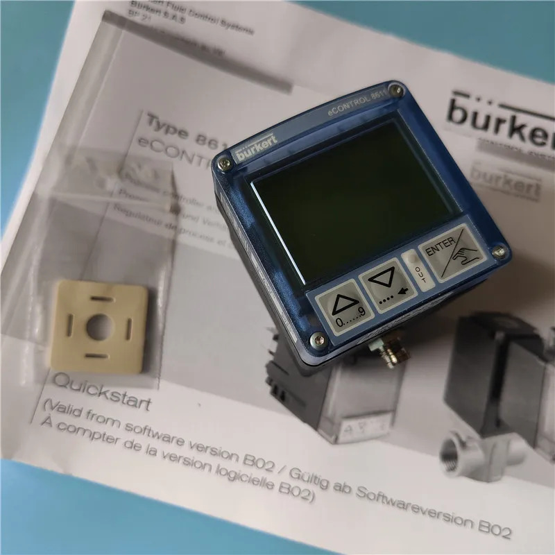 BURKERT 8611 범컨트롤러 디지털 디스플레이 비례 제어 밸브 00186289
