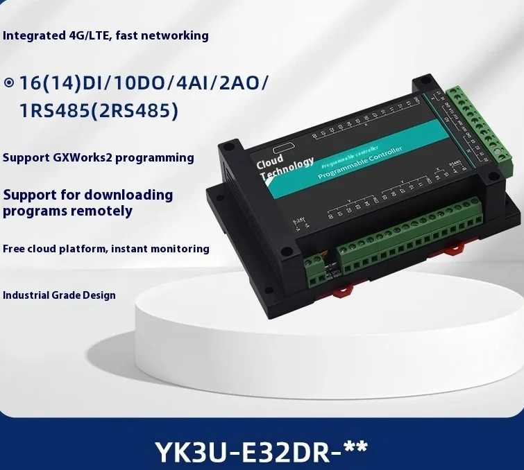 4G 클라우드 IoT-PLC 산업엣지 컴퓨팅 IoT 게이트웨이 산업제어 보드 컴퓨터 모바일 APP 모니터링
