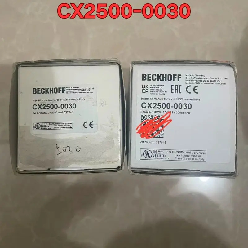 PLC 모듈 CX2500-0030 신