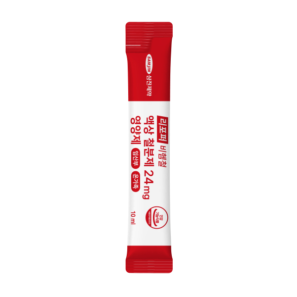 삼진제약 리포퍼 비헴철 액상 철분제 24mg 영양제 임산부 온가족 1박스 (30포) 이미지 4