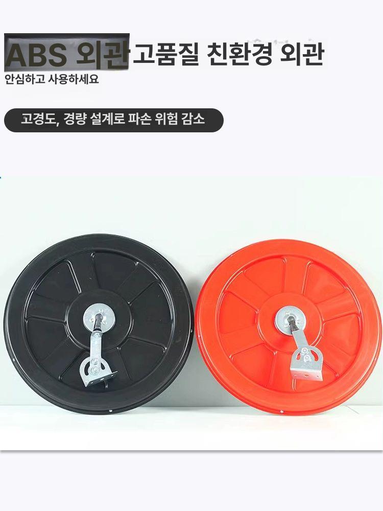 실내 오목거울 볼록 벽 모퉁이 장식품 가정용 직경 사각지대 안전 흡착형 포토존거울 - 상세 이미지 4