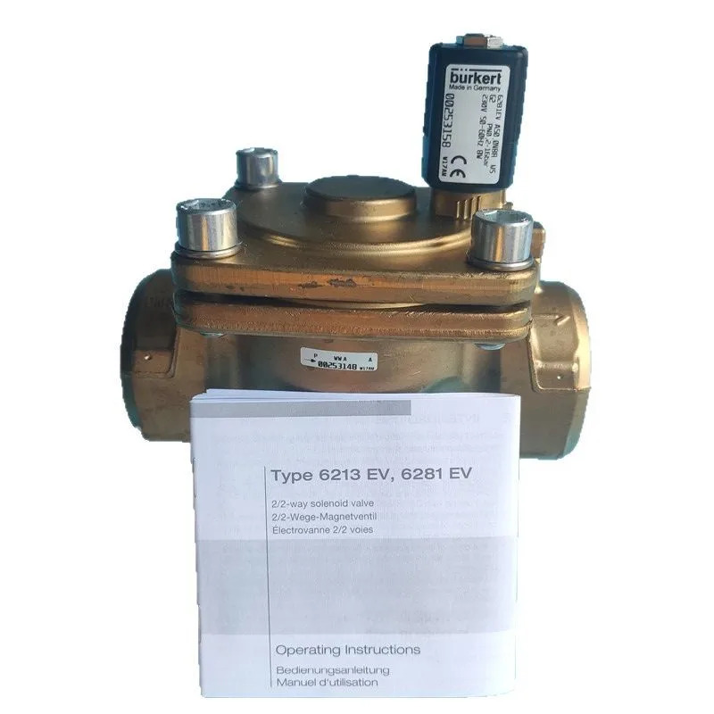 Burkert 솔레노이드 밸브 6281EV A50.0NBR MS G2 00253158 00221898