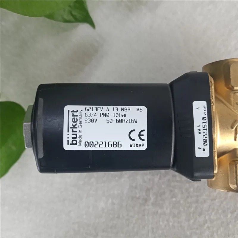 Burkert6213EV 솔레노이드 밸브 A 20 NBR G3/4 00178908 00221686