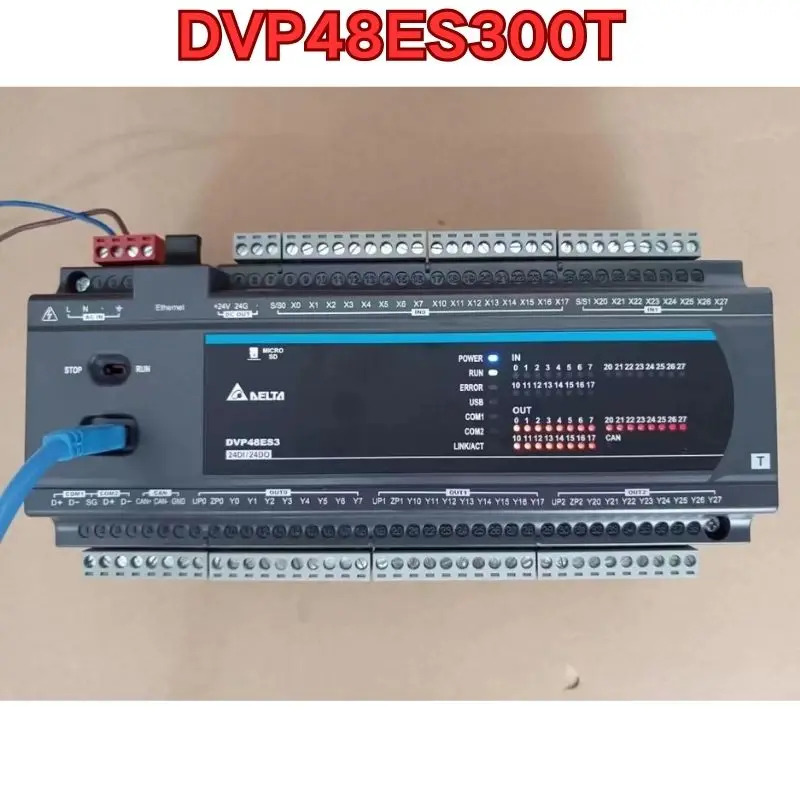 리퍼 DVP48ES300T PLC 컨트롤러 기능 정상