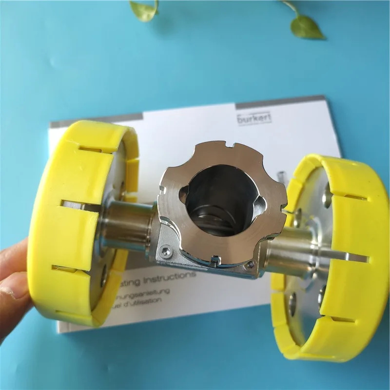 Bode burkertS020 유량계 베이스 스테인레스 스틸 PVC PVDF 삽입 센서 액세서리