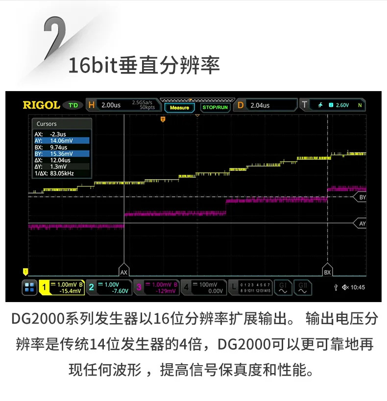 신호 발생기 DG2052/2072/2102 50M 70M 100M