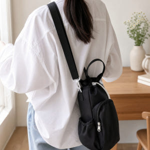 텀블러 들어가는 수납 보냉 산책가방 양손자유 크로스백 솔직 후기 | 실사용자 리뷰 분석 - 상품 이미지 1
