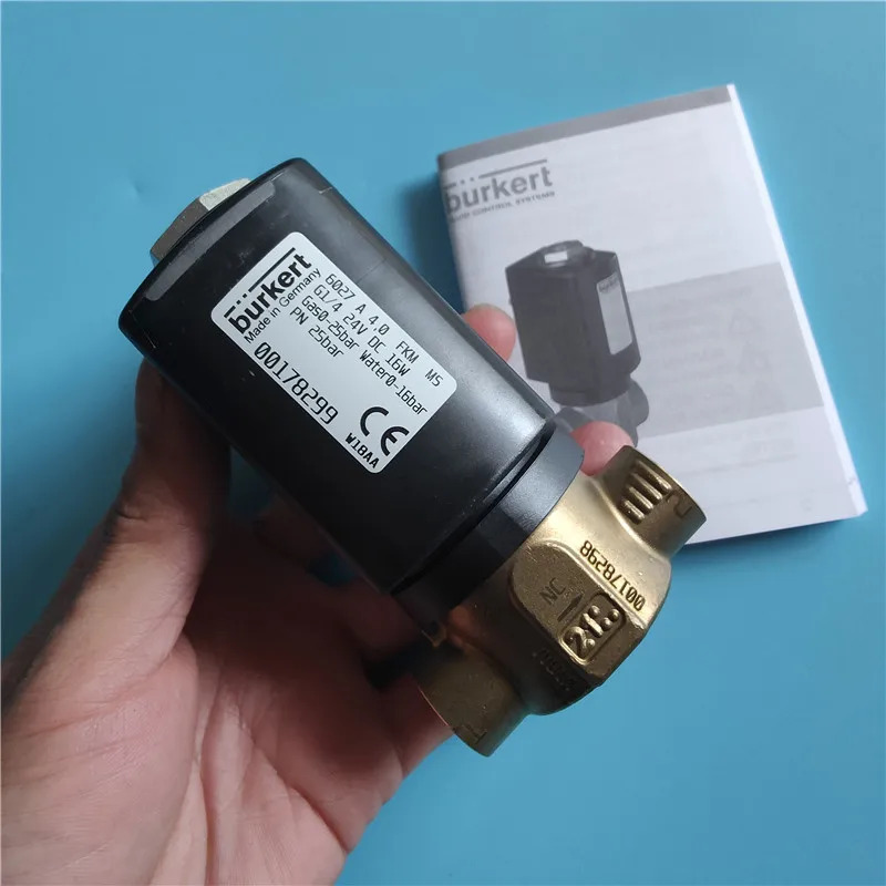 Burkert 솔레노이드 밸브 6027 00184702 00292923 00178239 직동식 플런저