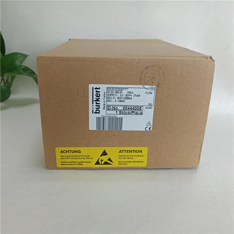 Burkert 8035 SE35 유량계 헤드 00444005 블로워 유량센서