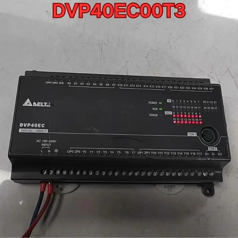 리퍼 DVP40EC00T3 PLC 컨트롤러 기능 정상