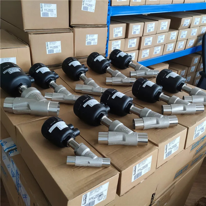 Burkert2000 공압 앵글 시트 밸브 DN15 20 25 32 40 50 65