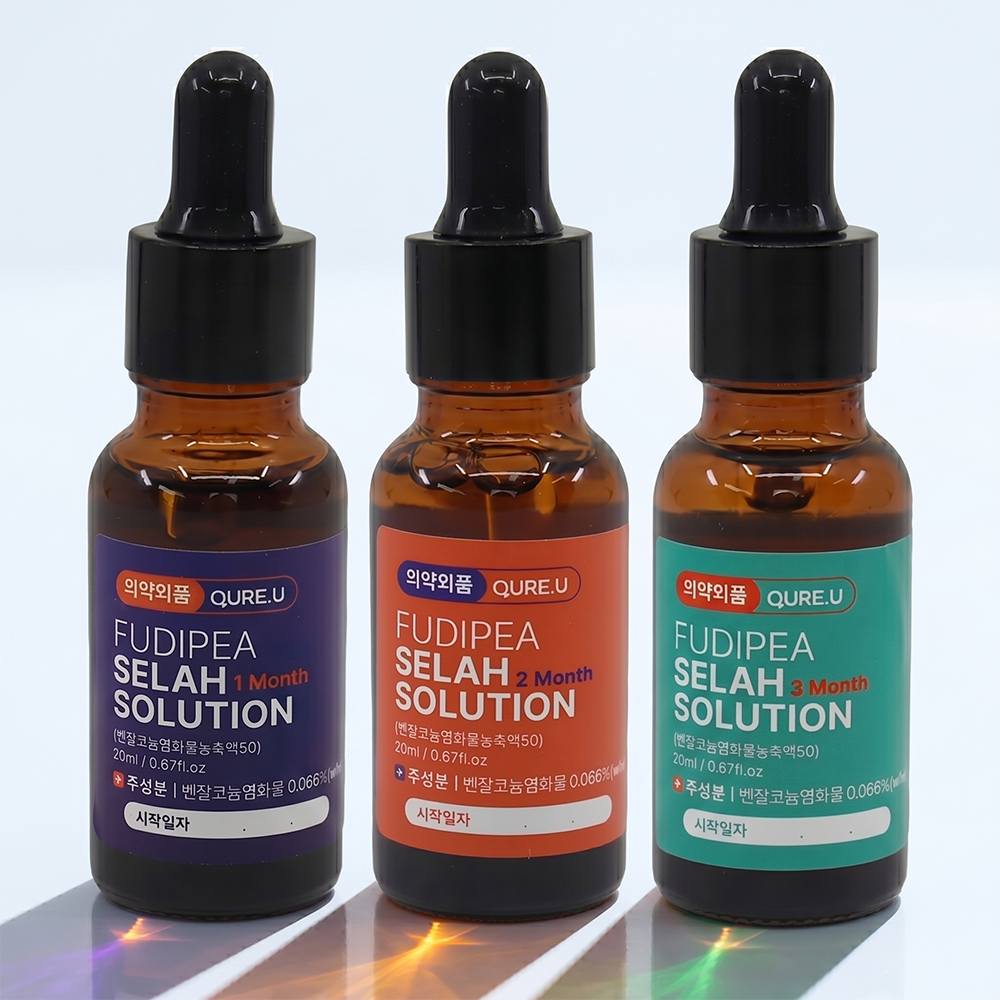 큐어유 의약외품 푸디페아 셀라 솔루션 손발톱 앰플 오리지널, 20ml, 3개 - 상세 이미지 3