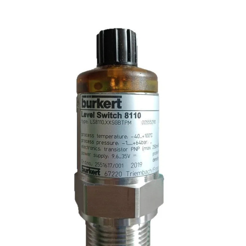 독일 burkert 소리굽쇠 스위치 LS8110 진동 레벨
