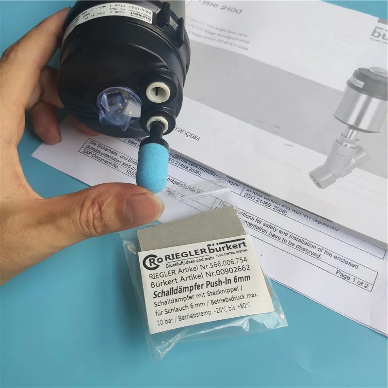 오리지널 Bode 솔레노이드 밸브 2100burkert 자동 ELEMENT 공압식 2위치 양방향 경사 시트
