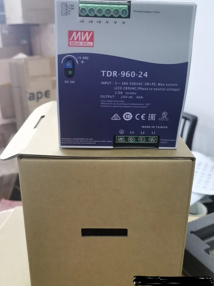 TDR-960-24 레일 전원공급장치 DRT-960-24 대체 24V 40A