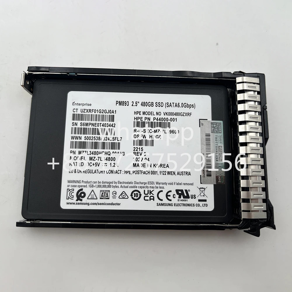 hp호환E PM893 P44000-001 P18482-001 P18422-B21 480G SATA SSD용