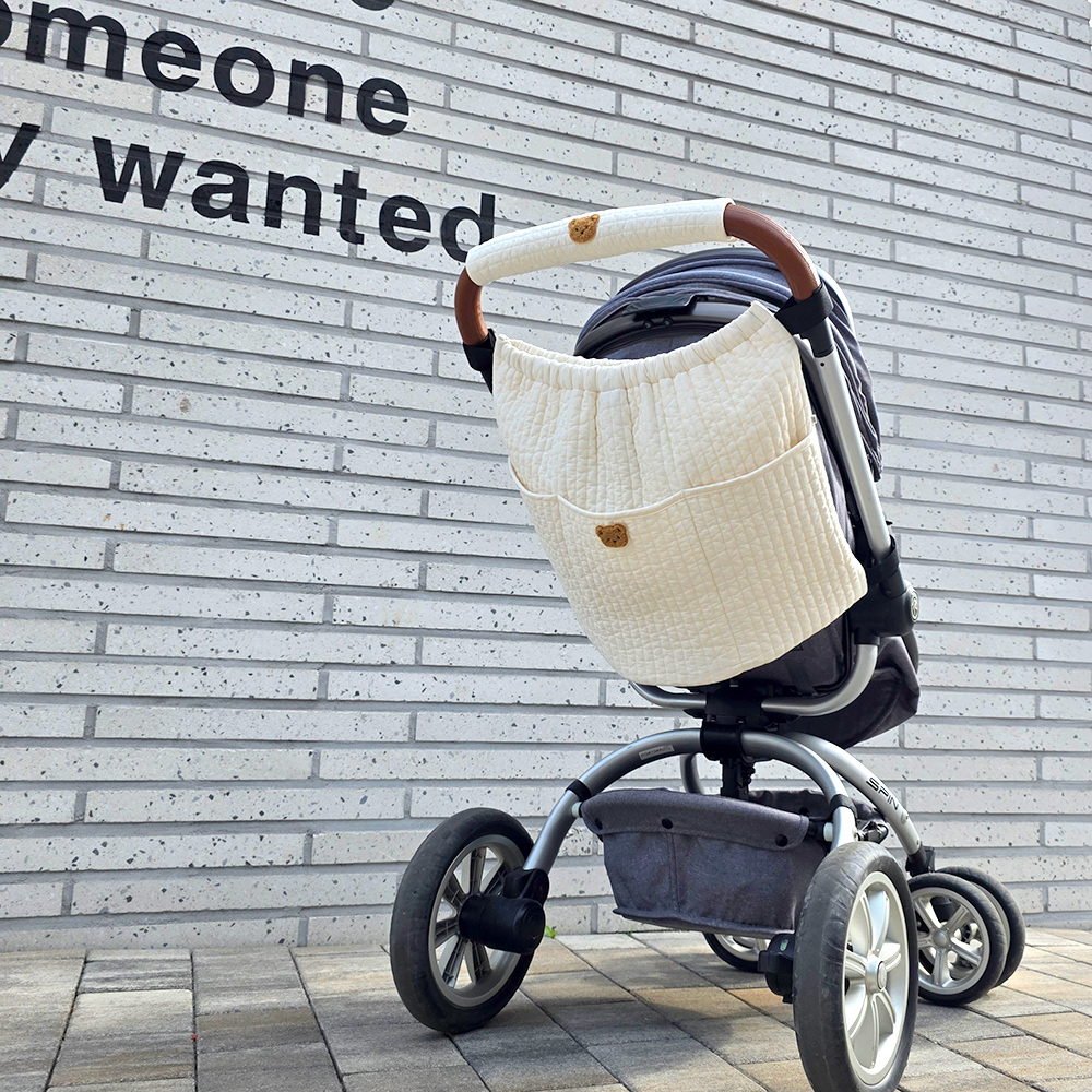유모차 누빔 포켓 가방 백 정리함 - 상품 이미지