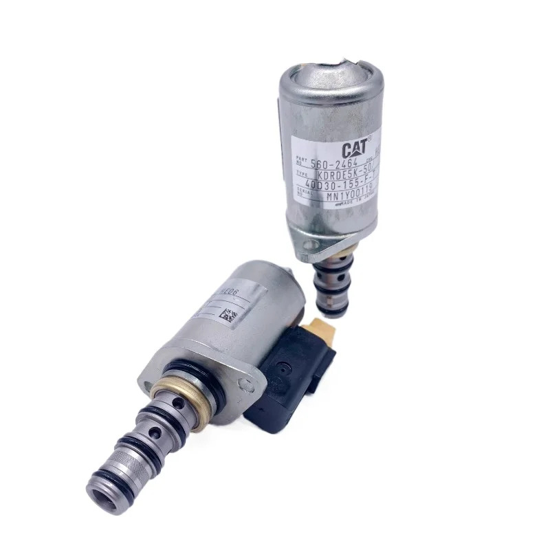 Carter E345GC 349GC 355 560-2464 유압 펌프 솔레노이드 밸브