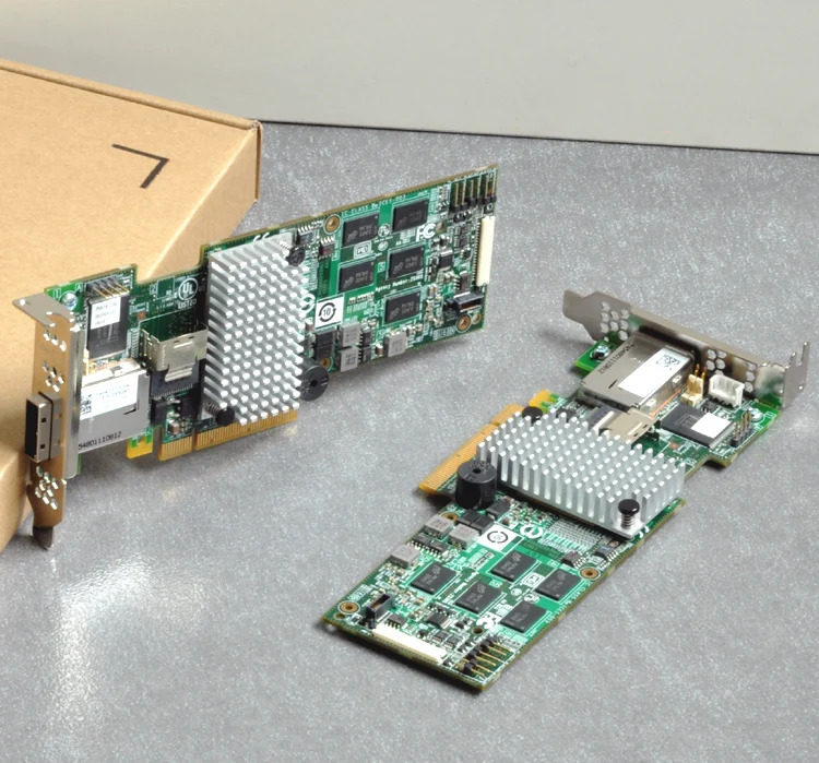 LSI MR SAS 9280-4i4e 6G 외부 내부 Raid 어레이 카드부품