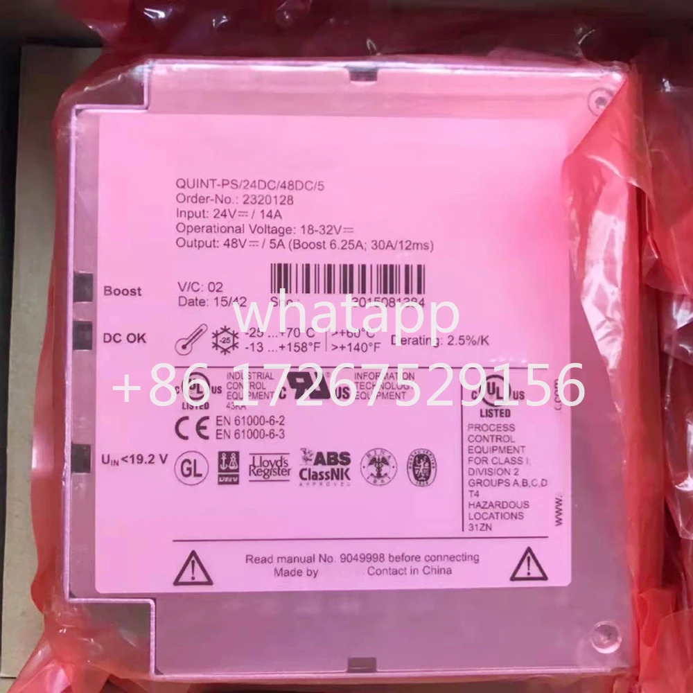 QUINT POWER DC/DC 컨버터 48VDC/5A QUINT-PS/24DC/48DC/5 2320128 피닉스를 위해
