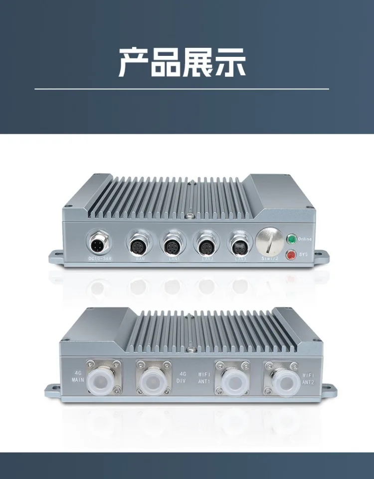 산업등급 자동차 4GCPE 라우터 4G 게이트웨이 WFI6 4 항공 플매트 카펫 러그 네트워크 포트 방수 SLK-RT990-4G