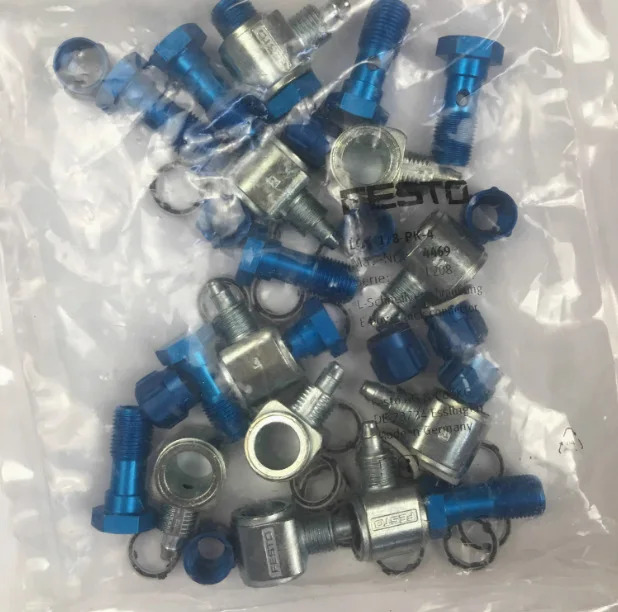 10PCS FESTO 퀵 스크류 커넥터 LCK-1/2-PK-13 4100