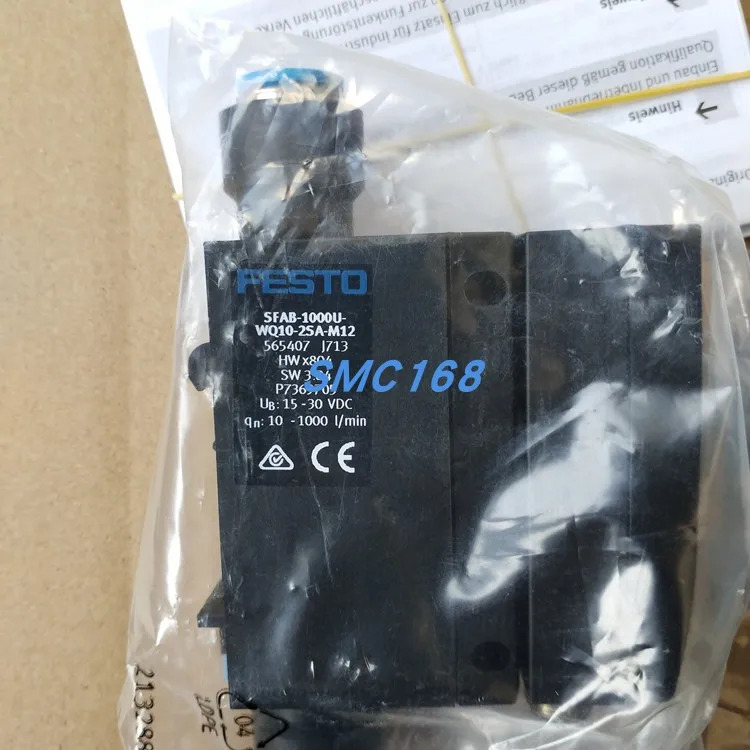 FESTO 유량계 SFAB-1000U-WQ10-2SA-M12 565407 포장