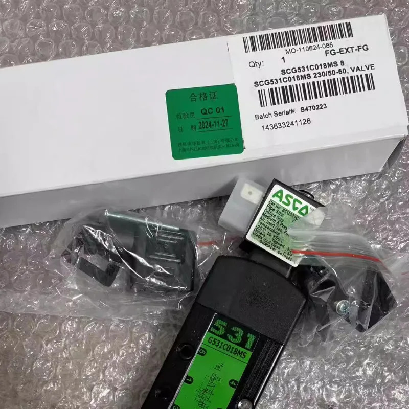 ASCO 솔레노이드 밸브 SCG531C018MS 230/50 G1/4 스레드