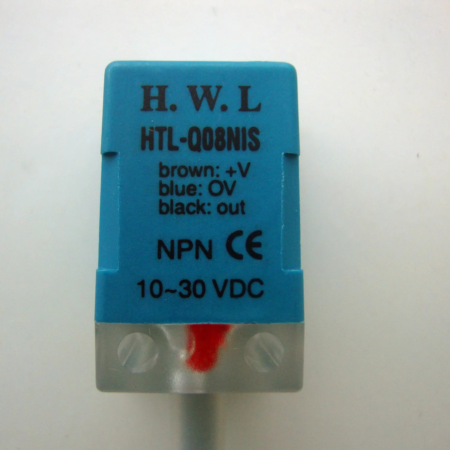 HWL 사각 스위치 HTL-Q08N1S 포장 8mm 감지 거리 DC 전원공급장치
