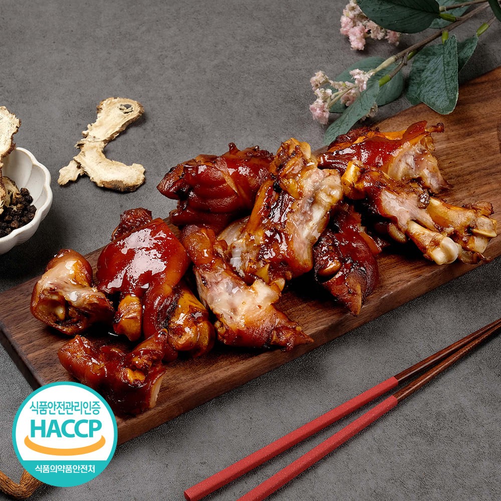 한방 미니족발 미니족 무색소 HACCP 한약재 통족발 야식 - 상품 이미지