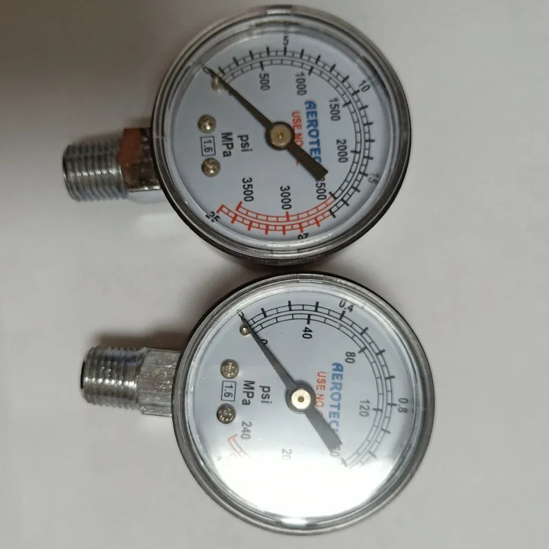 Zhongke Aier YTN60 0-1.6 MPA 질소 수소 압력 게이지