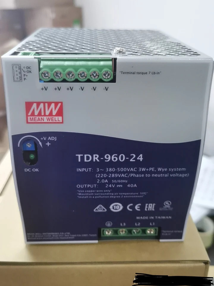 TDR-960-24 레일 전원공급장치 DRT-960-24 대체 24V 40A