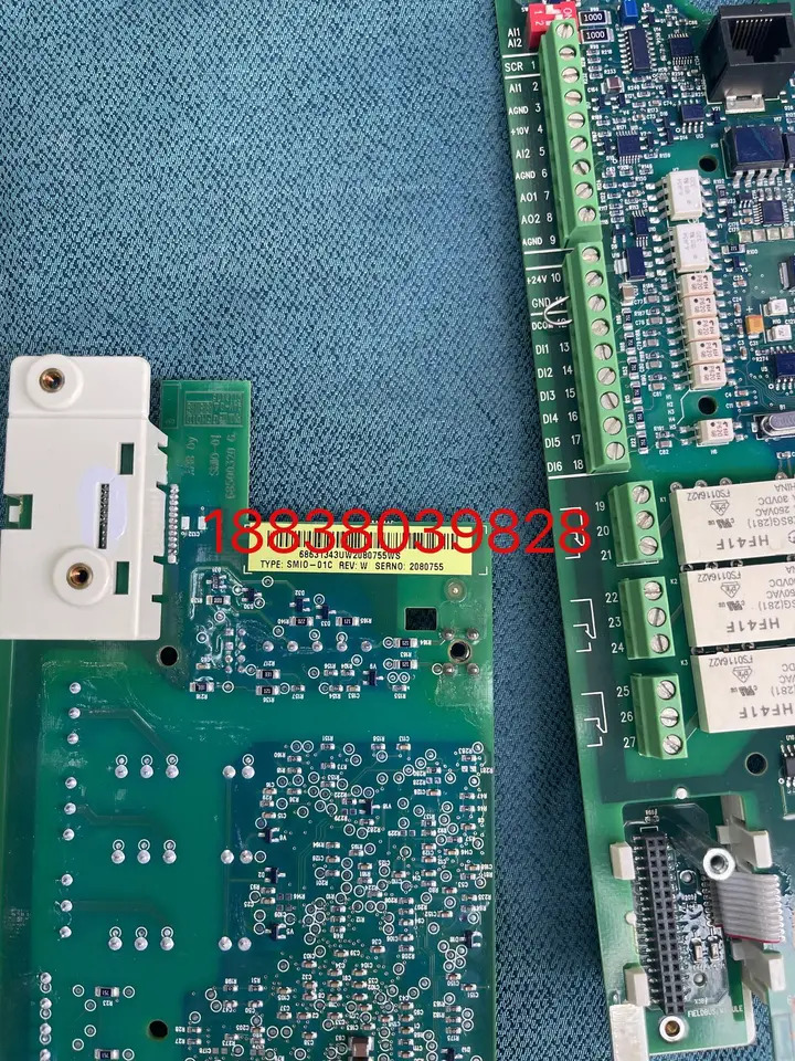 SMIO-01C ABB 인버터 메보드 CPU SMIO-01 제어 전원 변경 ACH550