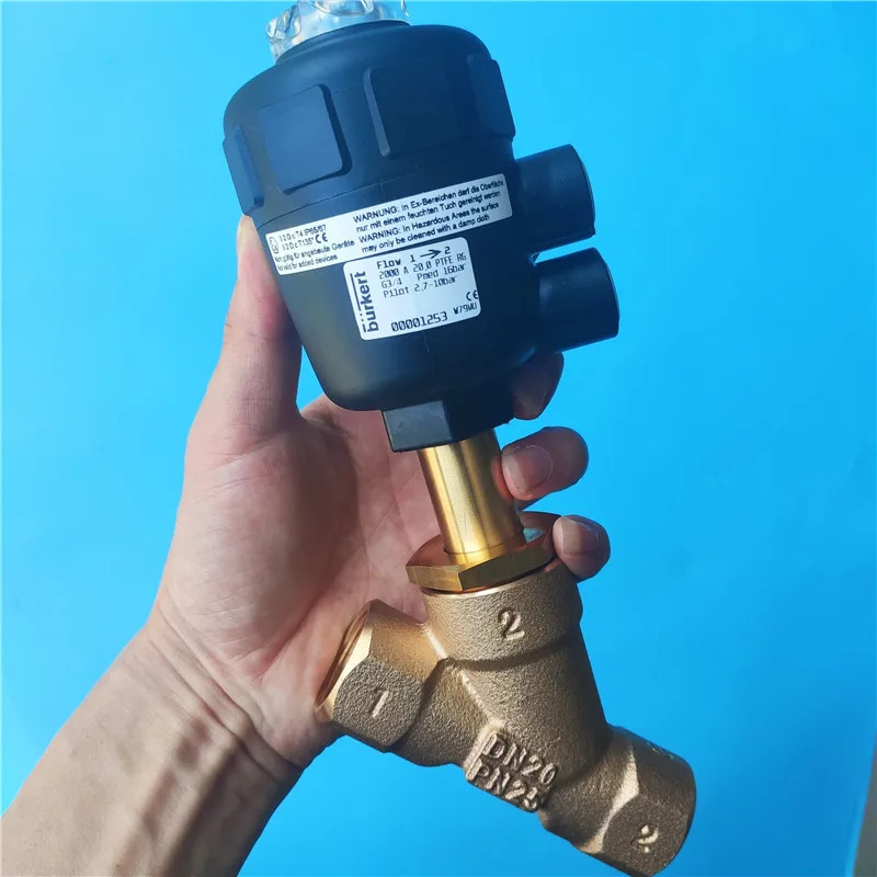 Burkert2000 앵글 시트 밸브 00001250 1248 1398 1252 1253 1249 Burkert 공압