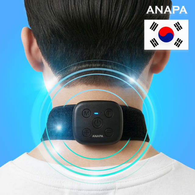 아나파 미세전류 목 마사지기 안마기