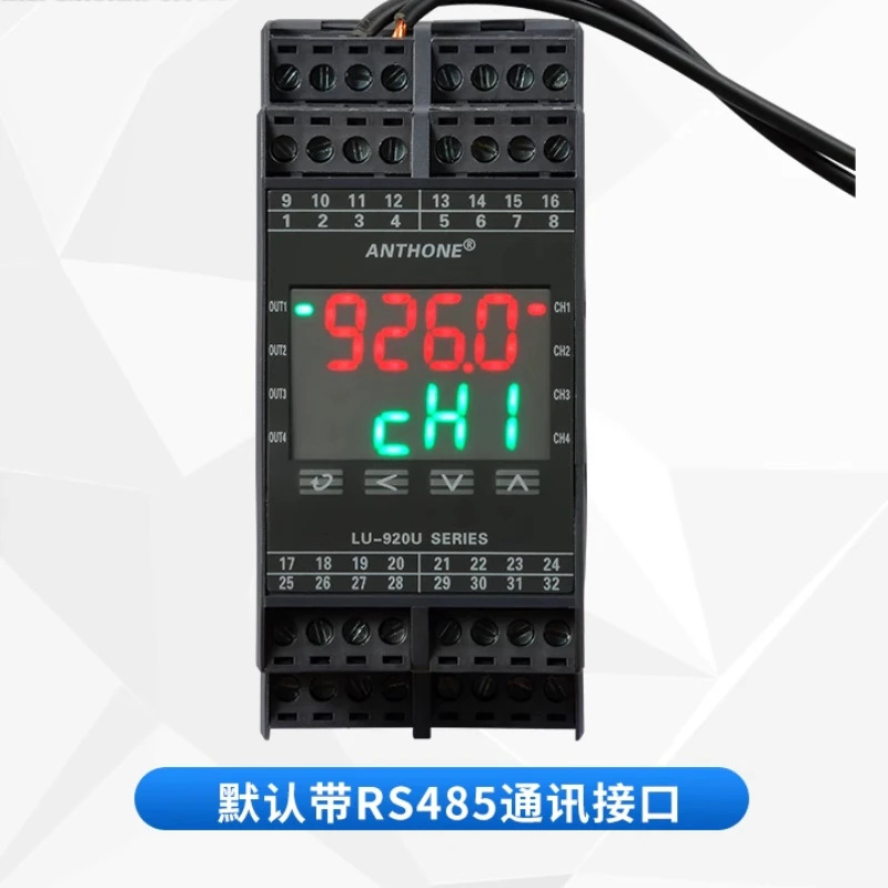 RS485 통신 모듈 Modbus를 탑재4채널 온도 수집 표시