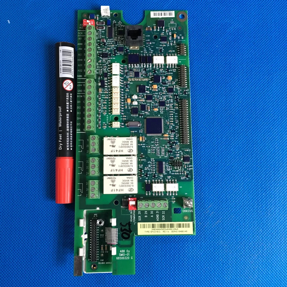 ABB 주파수 변환기 ACS510-550 신호 터미널 IO 보드 SMIO-01C 제어 CPU 신