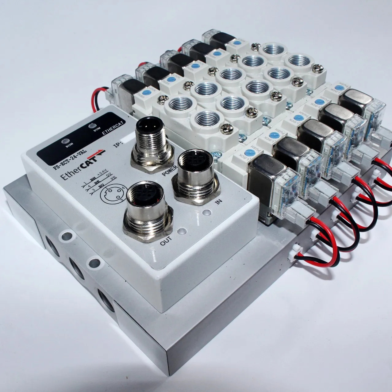 밸브 터미널 ETHERCAT PROFINET CCLINKIE MODBUSTCP ETHERNET/IP