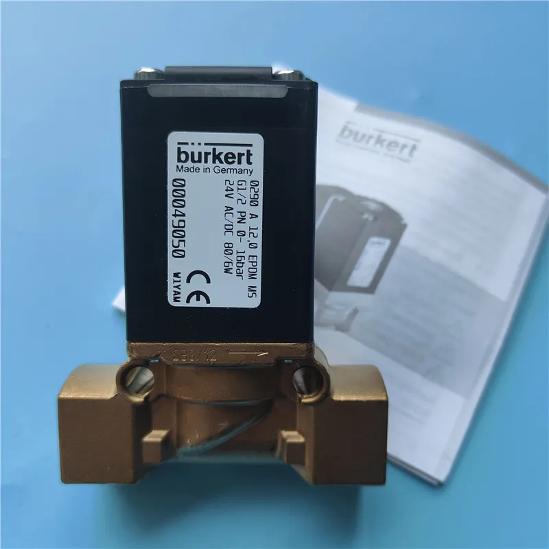Burkert 솔레노이드 밸브 0290 A 20.0 EPDM MS G3/4 00058427 00049050