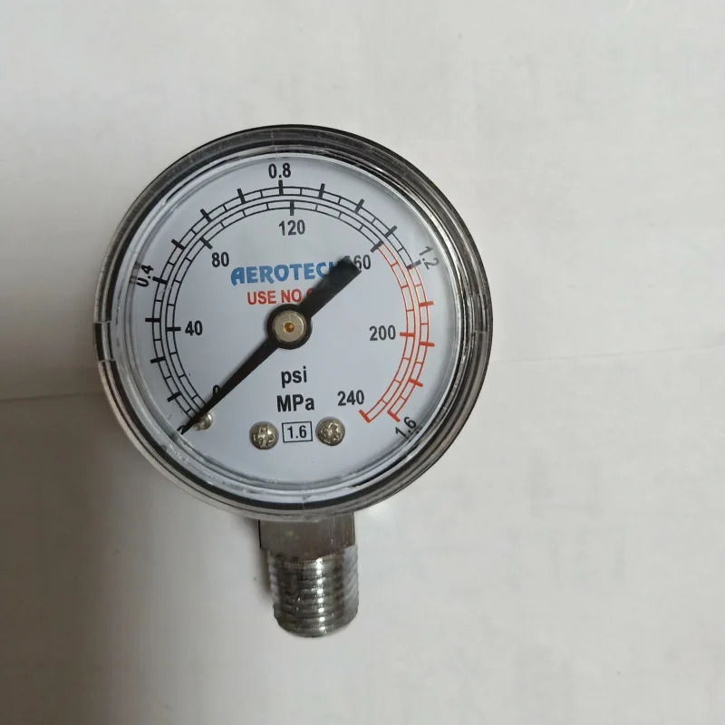 Zhongke Aier YTN60 0-1.6 MPA 질소 수소 압력 게이지