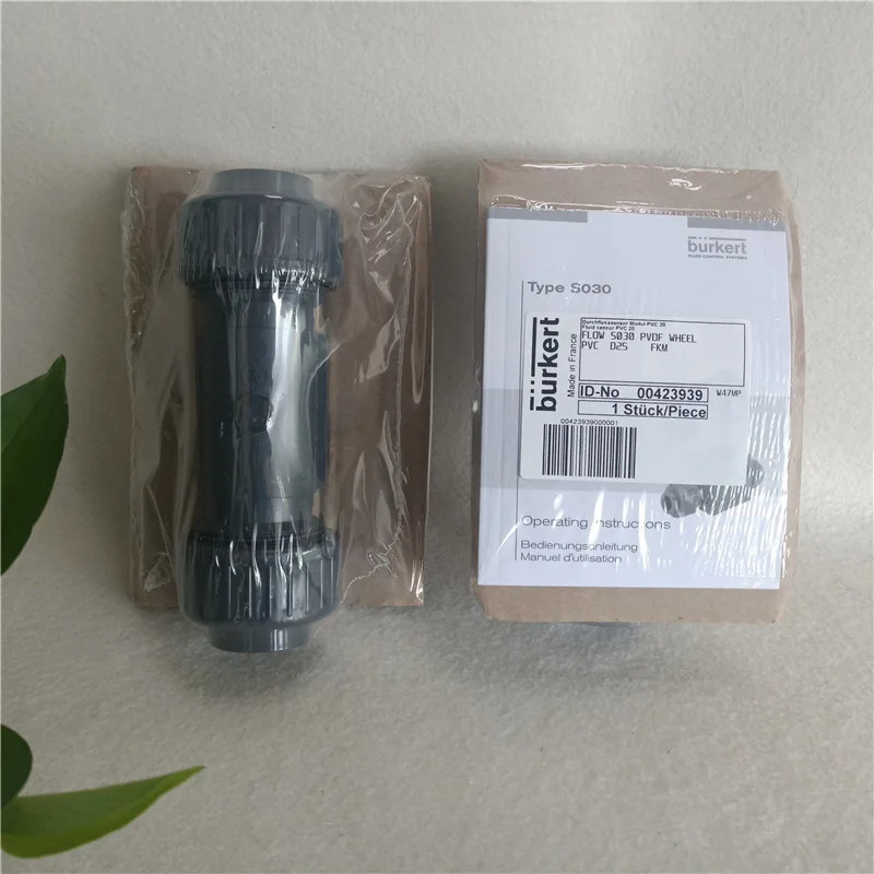 BURKERT S030 유체 센서 PVC PVDF DN20 00423939