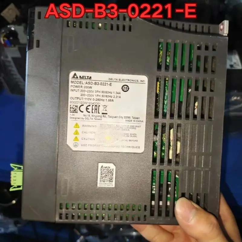 리퍼 ASD-B3-0221-E 서보 드라이브 기능 정상
