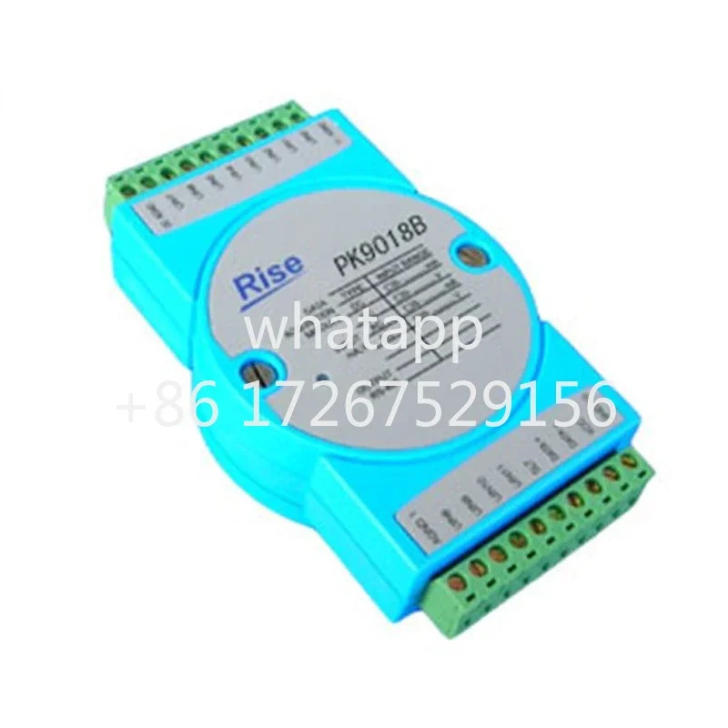 PK9018B 다채널 8채널 RTD 입력모듈 데이터 수집 카드 IO 산업계측기 RS485 MODBUS-RTU