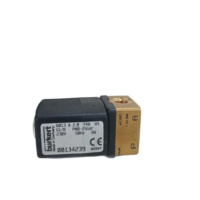 Burkert 솔레노이드 밸브 6013 A 2.0 FKM G1/8 00134239 00134236