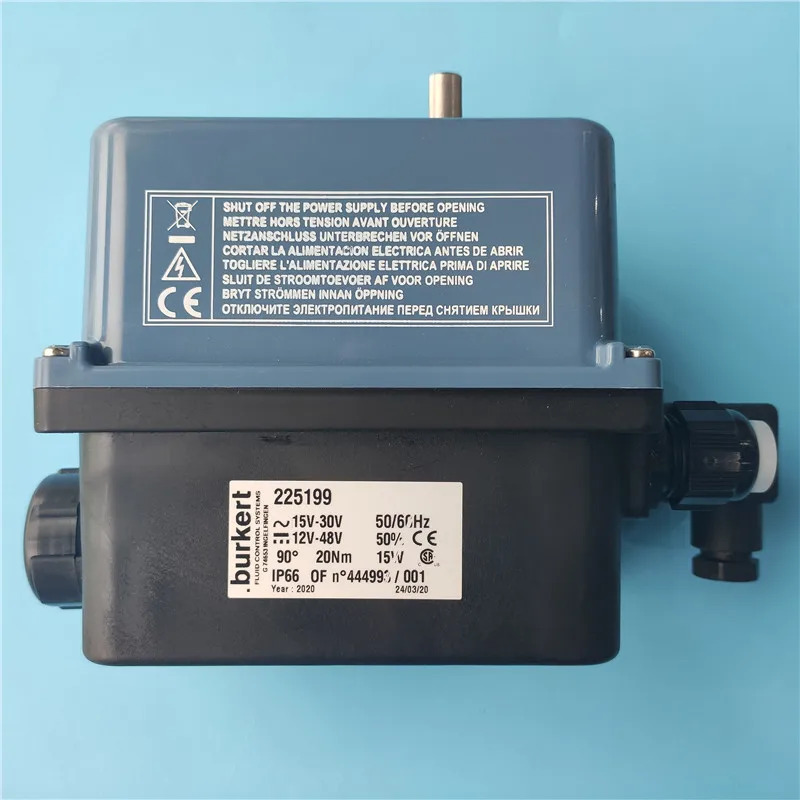 Burkert3003 Bode 볼 밸브 액추에이터 공정 제어 전기 로터리